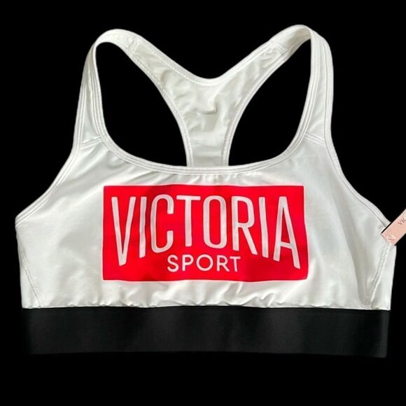 Victoria’s Secret VSX The player Unlined Sport bra Victoria Sport print White L - Picture 6 of 6